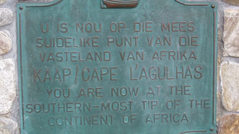 Southern most tip of Africa